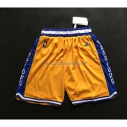 Short Golden State Warriors Jaune