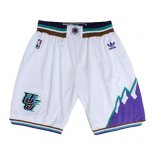 Short Utah Jazz Hardwood Classics Blanc