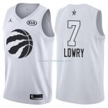 Maillot All Star 2018 Toronto Raptors Kyle Lowry 7 Blanc