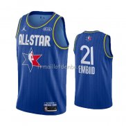 Maillot All Star 2020 Philadelphia 76ers Joel Embiid Bleu