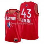 Maillot All Star 2020 Tornto Raptors Pascal Siakam Rouge