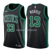 Maillot Boston Celtics Marcus Morris Statehombret 2017-18 13 Negro