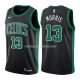 Maillot Boston Celtics Marcus Morris Statehombret 2017-18 13 Negro