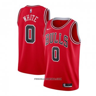Maillot Chicago Bulls Coby White Icon Rouge