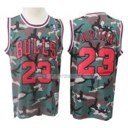 Maillot Chicago Bulls Michael Jordan Camouflage Vert