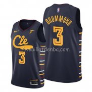 Maillot Cleveland Cavaliers Andre Drummond Ville 2019-20 Bleu