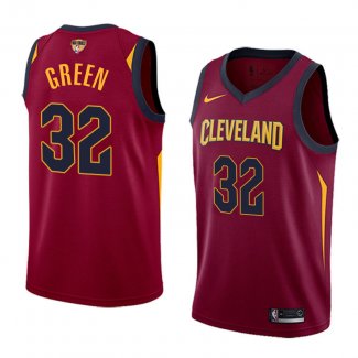 Maillot Cleveland Cavaliers Jeff Green Finals Bound Icon 2017-18 32 Rouge
