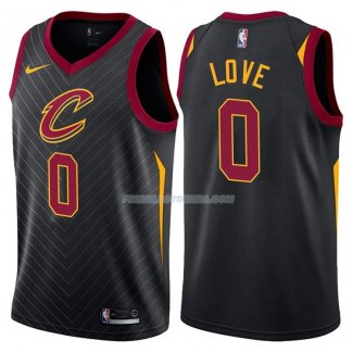 Maillot Cleveland Cavaliers Kevin Love Statement 2017-18 0 Noir