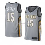 Maillot Cleveland Cavaliers Sam Dekker Ville 2018 Gris