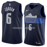 Maillot Dallas Mavericks Deandre Jordan Statement 2018 Bleu