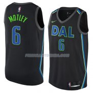 Maillot Dallas Mavericks Johnathan Motley Ciudad 2018 Noir