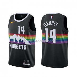 Maillot Denver Nuggets Gary Harris Ville 2019-20 Noir