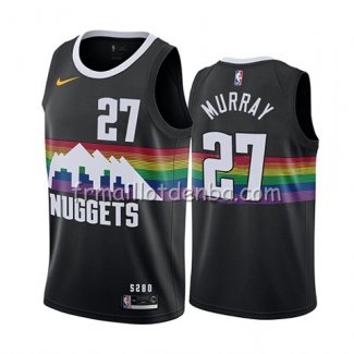 Maillot Denver Nuggets Jamal Murray Ville 2019-20 Noir