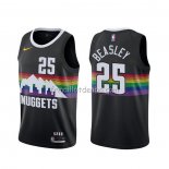 Maillot Denver Nuggets Malik Beasley Ville 2019-20 Noir