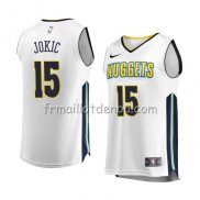 Maillot Denver Nuggets Nikola Jokic Association 2017-18 Blanc