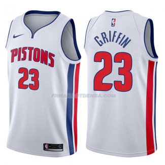 Maillot Detroit Pistons Blake Griffin Association 2017-18 23 Blancoo