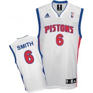 Maillot Basket Detroit Pistons Smith 6 Blanc