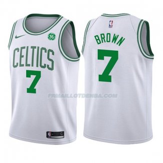 Maillot Basket Enfant Boston Celtics Jaylen Brown Association 2017-18 7 Blanc