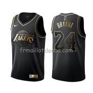 Maillot Golden Edition Los Angeles Lakers Kobe Bryant Noir