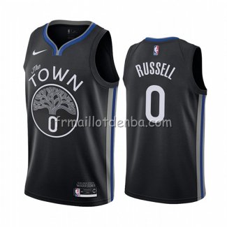 Maillot Golden State Warriors D'angelo Russell Ville Noir