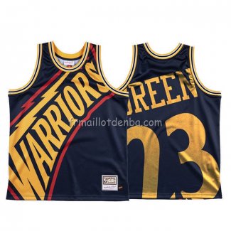 Maillot Golden State Warriors Draymond Green Mitchell & Ness Big Face Bleu