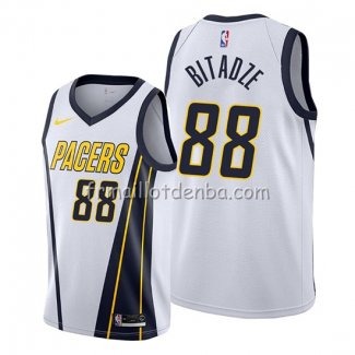 Maillot Indiana Pacers Goga Bitadze Earned Blanc