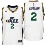 Maillot Basket Utah Jazz Johnson 2 Blanco