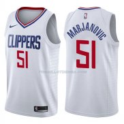 Maillot Los Angeles Clippers Boban Marjanovic Association 2017-18 51 Blancoo