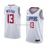 Maillot Los Angeles Clippers Jamil Wilson Association 2018 Blanc