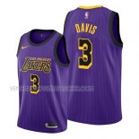 Maillot Los Angeles Lakers Anthony Davis Ciudad 2019 Volet