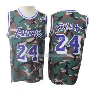 Maillot Los Angeles Lakers Kobe Bryant Camouflage Vert