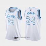 Maillot Los Angeles Lakers Kobe Bryant Ville 2020-21 Blanc