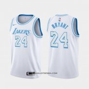 Maillot Los Angeles Lakers Kobe Bryant Ville 2020-21 Blanc