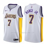 Maillot Los Angeles Lakers Larry Nance Jr. Statehombret 2017-18 7 Violeta