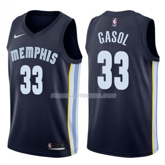 Maillot Memphis Grizzlies Marc Gasol Icon 2017-18 33 Azul