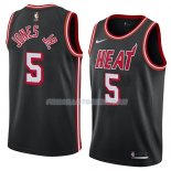 Maillot Miami Heat Derrick Jones Jr. Classic 2018 Noir