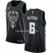 Maillot Basket Milwaukee Bucks Eric Bledsoe 2017-18 6 Noir