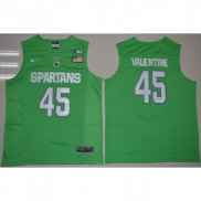 Maillot Basket NCAA Denzel Valentine Manzana 45 Vert