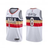 Maillot New Orleans Pelicans Jahlil Okafor Earned Blanc