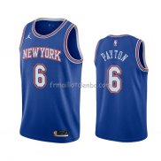 Maillot New York Knicks Elfrid Payton Statement 2020-21 Bleu