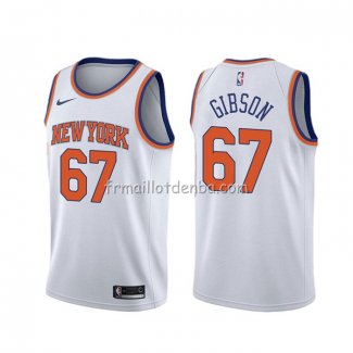 Maillot New York Knicks Taj Gibson Association Blanc