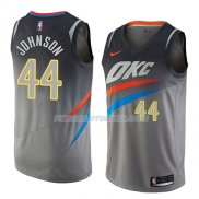 Maillot Oklahoma City Thunder Dakari Johnson Ciudad 2018 Gris