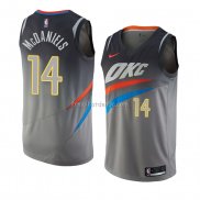 Maillot Oklahoma City Thunder K. J. Mcdaniels Ville 2018 Gris