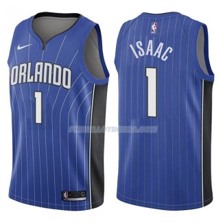 Maillot Orlando Magic Jonathan Isaac Icon 2017-18 1 Azul