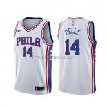 Maillot Philadelphia 76ers Norvel Pelle Association 2019-20 Blanc