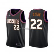 Maillot Phoenix Suns Deandre Ayton Ville 2019-20 Noir