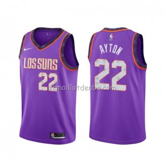 Maillot Phoenix Suns Deandre Ayton Ville Volet