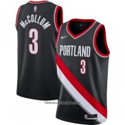 Maillot Portland Trail Blazers C.j. Mccollum 2020-21 Noir