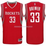 Maillot Basket Houston Rockets Brewer 33 Rojo