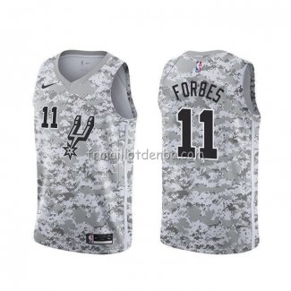 Maillot San Antonio Spurs Bryn Forbes Earned Camuflaje